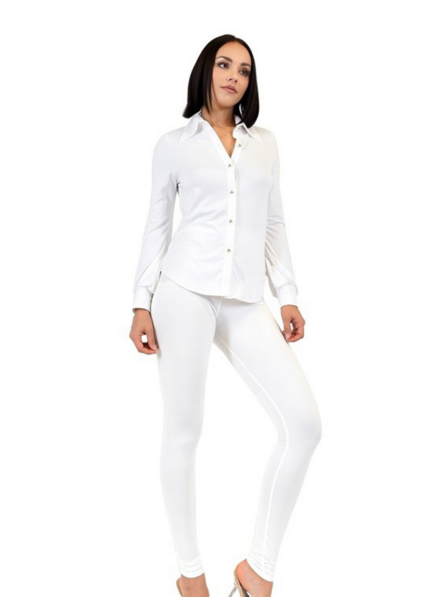 Blanco Pants set