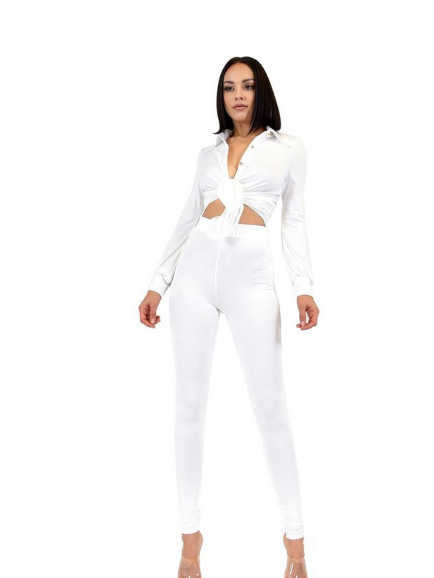 Blanco Pants set